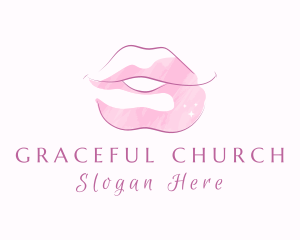 Lipstick Mouth Cosmetics  Logo