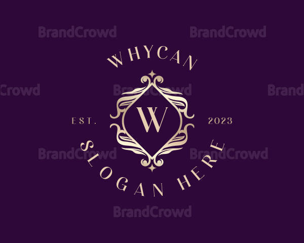 Floral Luxury Ornament Logo