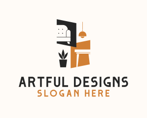 Homewares Furniture Decor logo design