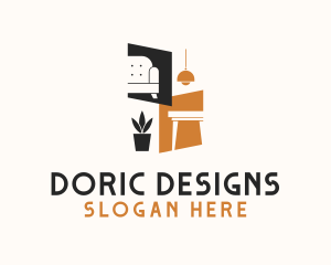 Homewares Furniture Decor logo design