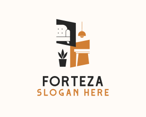 Homewares Furniture Decor logo design