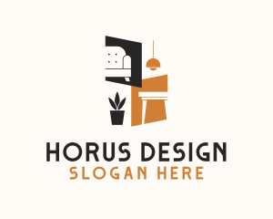 Homewares Furniture Decor logo design