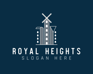 High Rise Real Estate logo design