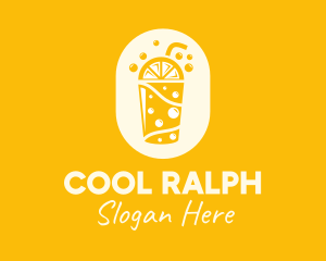 Yellow Lemonade Drink logo design