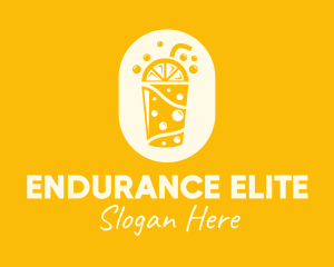 Yellow Lemonade Drink logo design