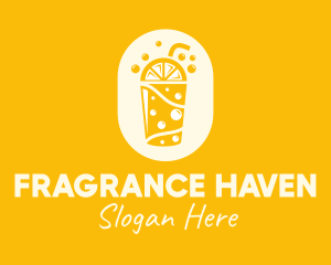 Yellow Lemonade Drink logo design