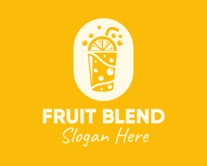 Smoothie - Yellow Lemonade Drink logo design