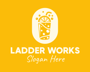 Yellow Lemonade Drink logo design