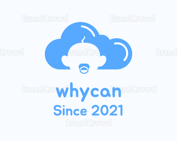 Blue Cloud Baby Logo