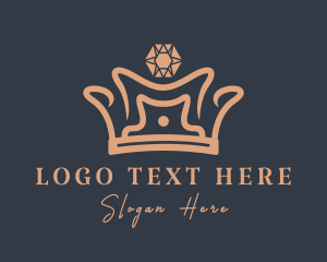 Royal Gemstone Crown Logo