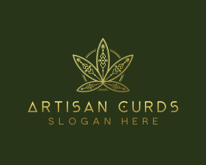 Cannabis Tribal Marijuana logo design