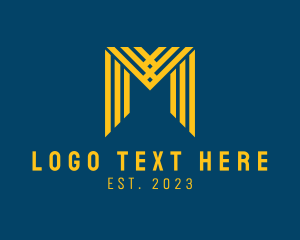 Modern Elegant Developer logo design