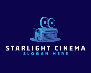 Cinema - Camera Studio Cinema logo design