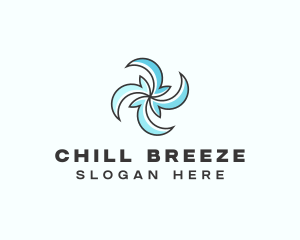 Cooling Fan Ventilation logo design