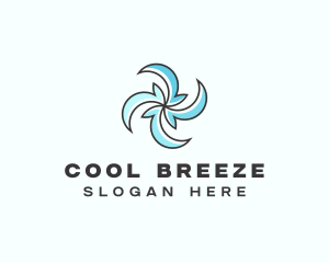 Cooling Fan Ventilation logo design