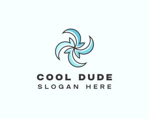 Cooling Fan Ventilation logo design