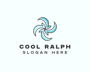 Cooling Fan Ventilation logo design