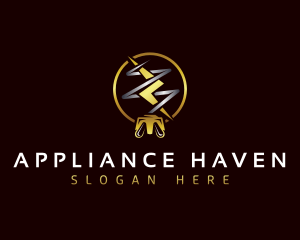 Appliances - Power Plug Electricity logo design