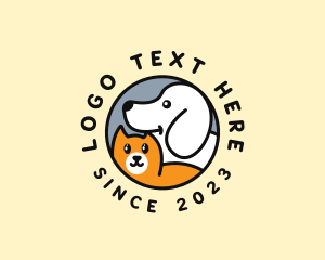 Pet Shop - Dog Cat Veterinary logo design