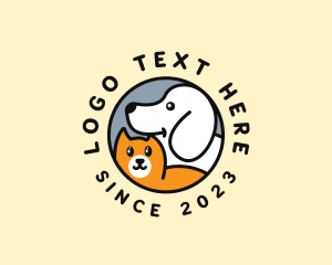 Dog - Dog Cat Veterinary logo design