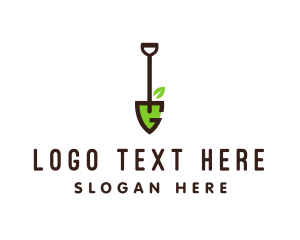 Shovel - Shovel Letter G logo design