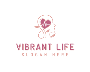 Heart Lifeline Mental Health logo design