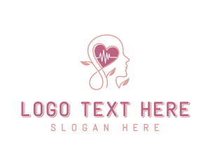 Psychologist - Heart Lifeline Mental Health logo design