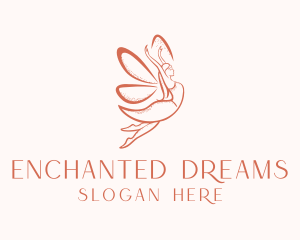 Magical - Female Magical Fairy logo design