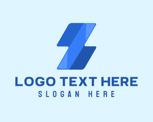 Blue - Professional Tech Firm Letter Z logo design