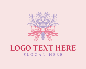 Delicate - Coquette Bow Boutique logo design