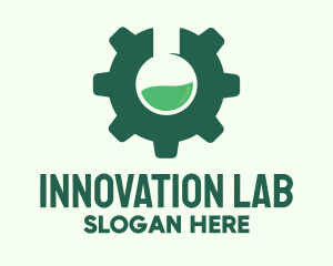 Experimental - Science Laboratory Gear logo design