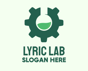 Science Laboratory Gear logo design