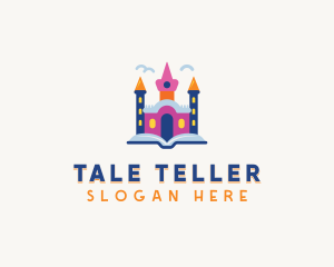 Storytelling - Castle Daycare Learning logo design