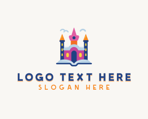 Storytelling - Castle Daycare Learning logo design