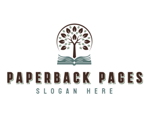Bookstore - Tree Bookstore Publisher logo design