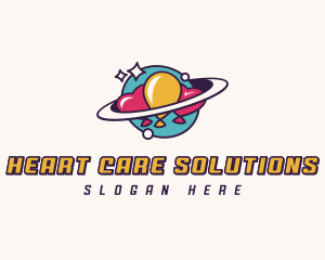 Orbit Balloon Celebration logo design