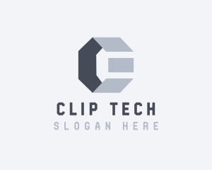 Industrial Technology Letter C logo design