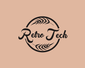 Retro Wellness Business logo design