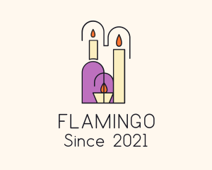 Celebration - Souvenir Decoration Candle logo design