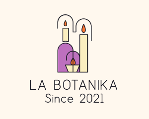 Bohemian - Souvenir Decoration Candle logo design
