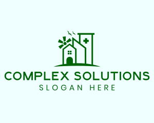 Medical Hospital Complex logo design