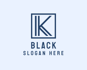 Office - Minimalist Business Letter K logo design