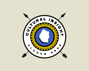 Eswatini Tribal Map logo design