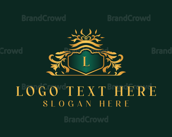 Luxury Royalty Ornament Logo