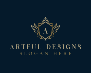 Royal Wings Boutique logo design