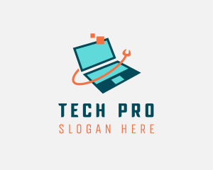 Laptop - Laptop Computer Technology logo design