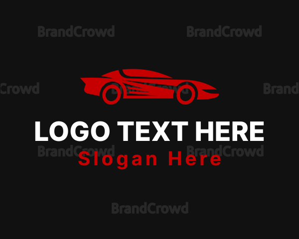 Red Speed Car Logo