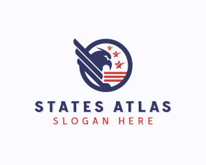 American Eagle Patriot logo design