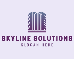 Skyscraper Building Company logo design