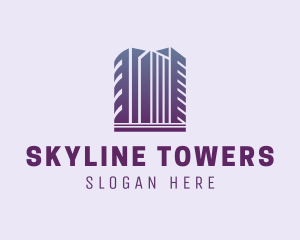 Skyscraper Building Company logo design